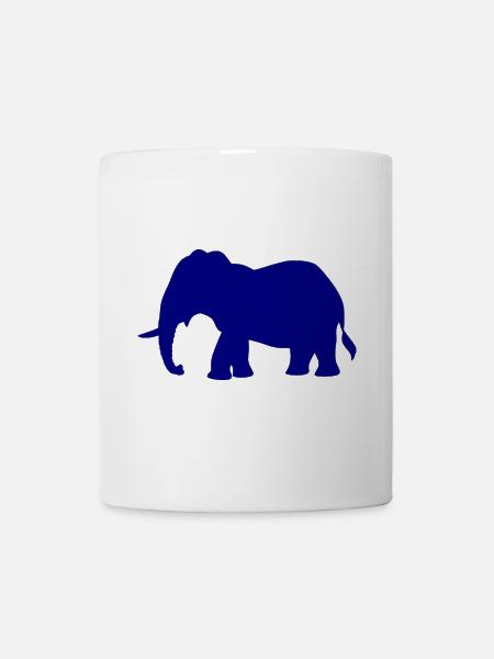 Elephant - Mug - white
