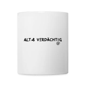 alt - Tasse - Weiß - Vorne