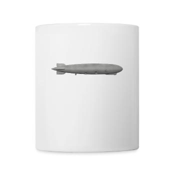 Zeppelin, airship, aviation, side view - Mug - white - Front