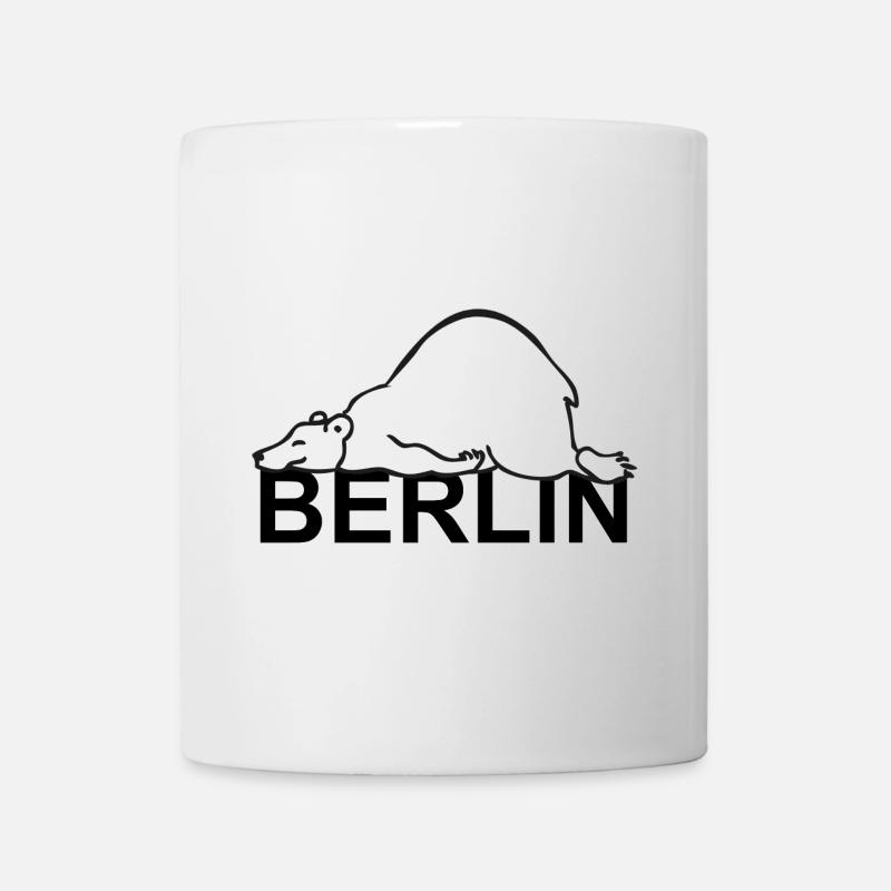 Berlin Deutschland Berliner Bär Wappentier Berlin - Tasse - Weiß
