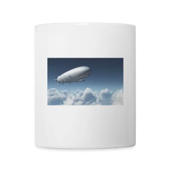 Zeppelin über den Wolken - Tasse - Weiß - Vorne