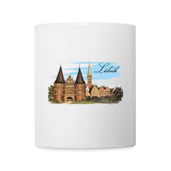 Lübeck - Tasse - Weiß - Vorne