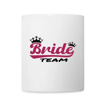 Équipe mariée - Mug blanc - blanc - Devant