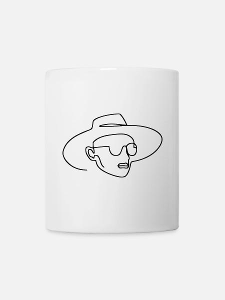 Woman with Hat Gift Gift Idea - Mug - white