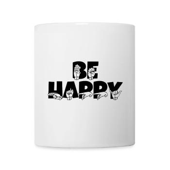 Deaf Hearing Impaired Sign Language - Mug - white - Front