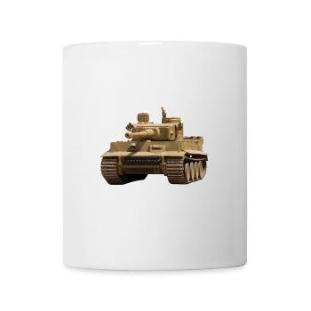 Tiger tank - Mug - white - Front