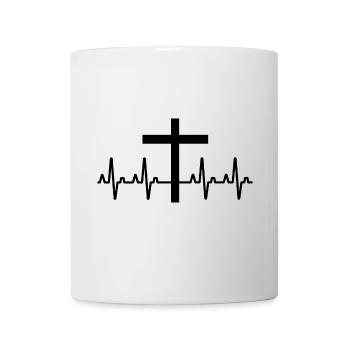 Jesus Christ God Faith - Tasse - Weiß - Vorne