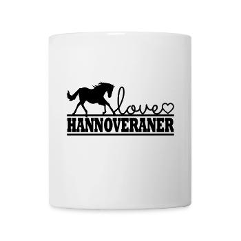 Pferd Hannoveraner - Tasse - Weiß - Vorne