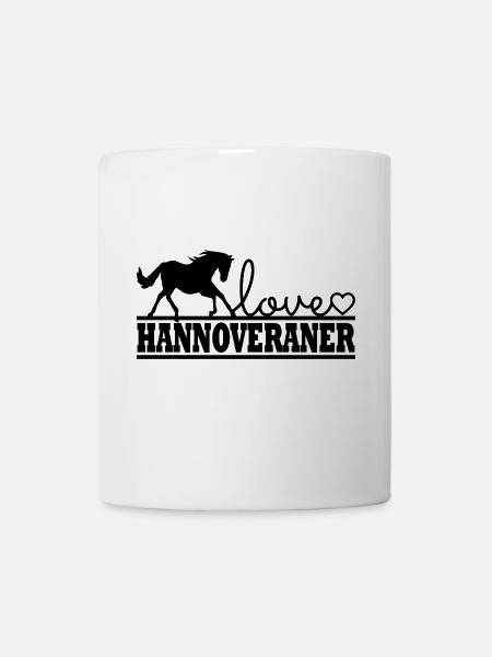 Pferd Hannoveraner - Tasse - Weiß