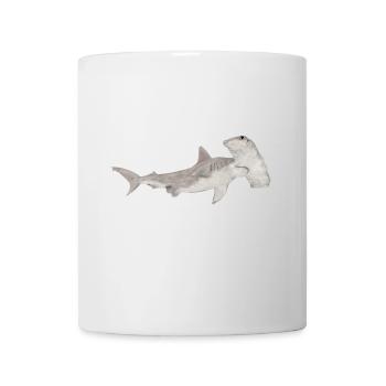 Great hammerhead, shark, shark - Mug - white - Front