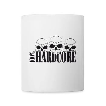 100% Hard core - Mug - white - Front