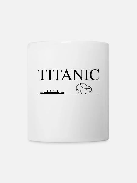 titanic - Mug - white