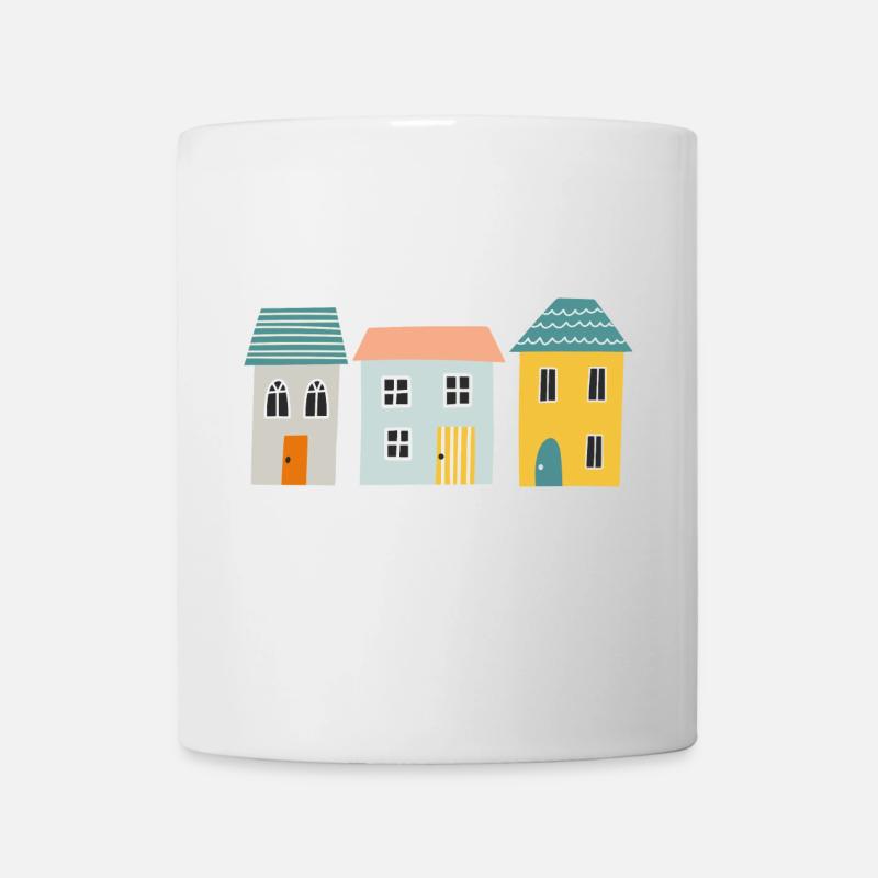 Houses - Mug - white