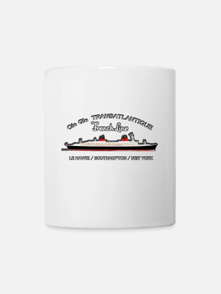 PAQUEBOT LE FRANCE - Mug blanc - blanc