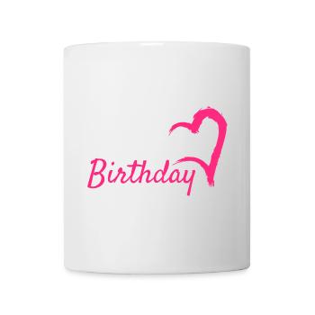 Joyeux anniversaire - Mug blanc - blanc - Devant
