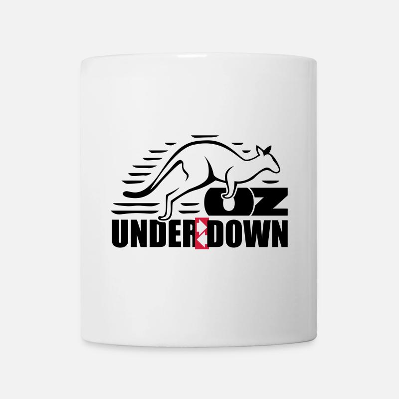 down under - Tasse - Weiß