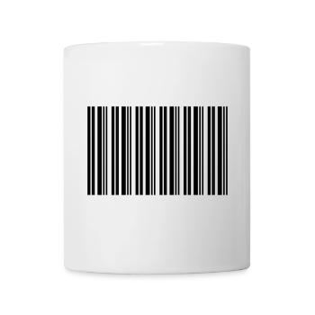 Conception de technologies informatiques pour nerds de code-barres - Mug blanc - blanc - Devant