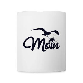 Moin - Tasse - Weiß - Vorne