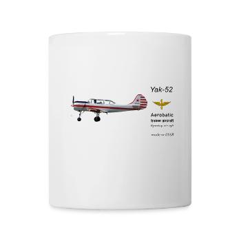 Yak-52 - Tasse - Weiß - Vorne