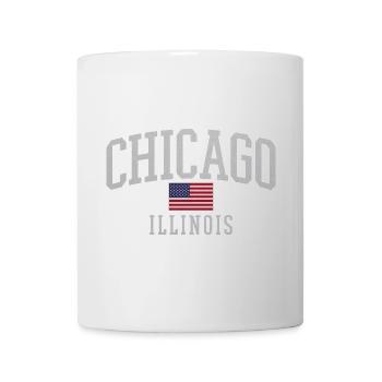 Chicago Flag Arc Emblem - Tasse - Weiß - Vorne