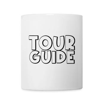 tour guide - Tasse - Weiß - Vorne