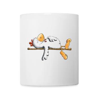 Lazy chicken I Lazy I Sleep - Mug - white - Front