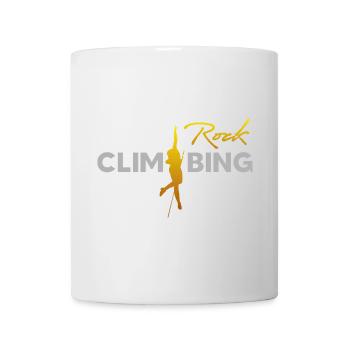 FELSKLETTERN - Tasse - Weiß - Vorne