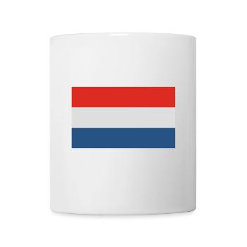 Holland Fahne - Tasse - Weiß - Vorne