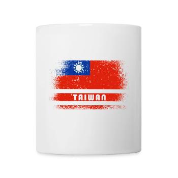 Taiwan vintage flag design - Mug - white - Front