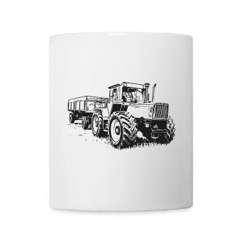MB trac 1600 turbo | Traktor - Tasse - Weiß - Vorne
