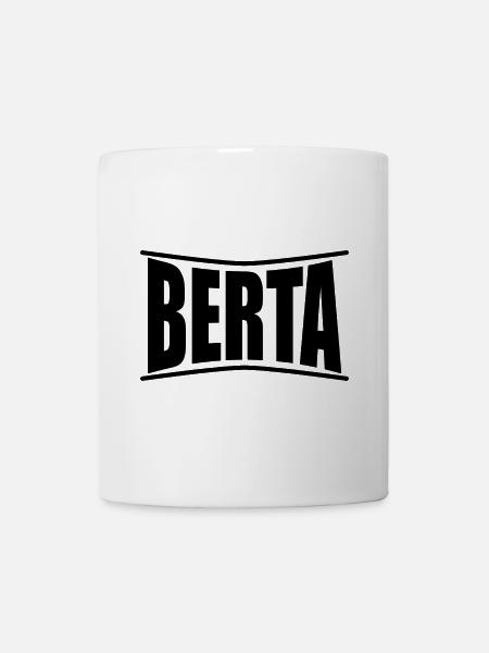 Berta T-Shirt Geschenkidee - Tasse - Weiß