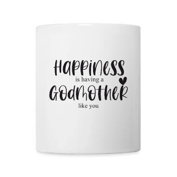 Marraine Marraine Cadeau Anniversaire Merci Chance - Mug blanc - blanc - Devant