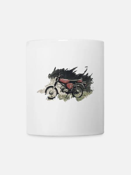 Enduro S51 - Tasse - Weiß
