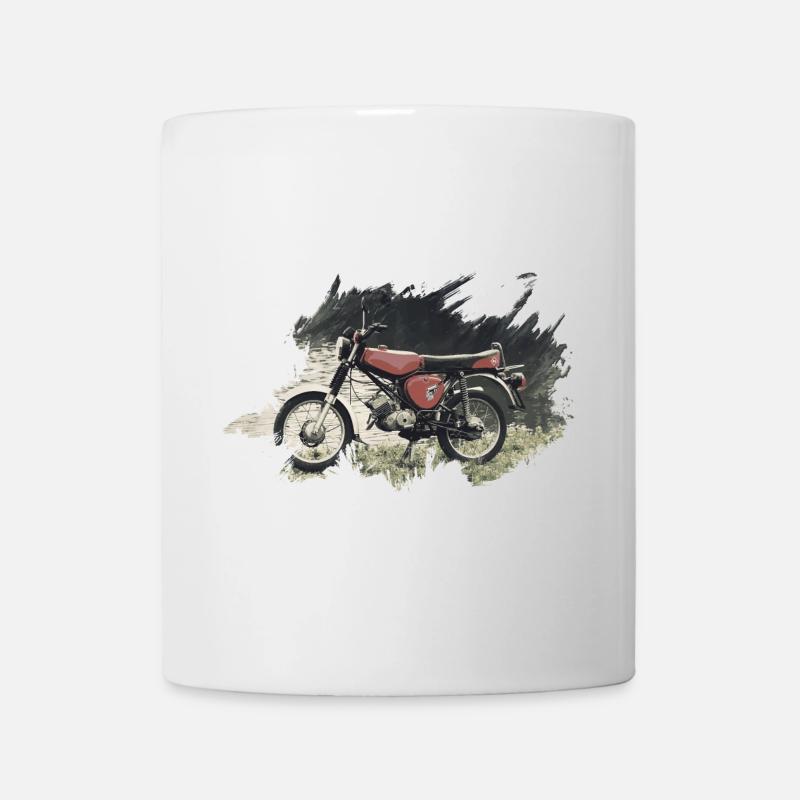 Enduro S51 - Tasse - Weiß