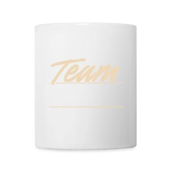 Team - Tasse - Weiß - Vorne