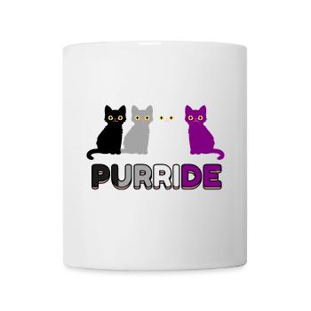 Purride Ace Pride - Mug blanc - blanc - Devant