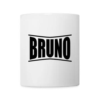 Bruno T-Shirt Geschenkidee - Tasse - Weiß - Vorne