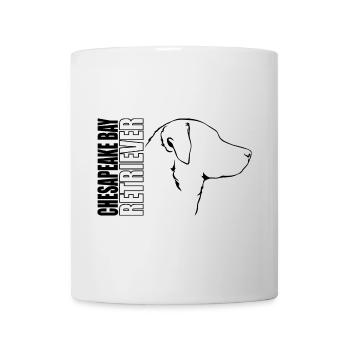 CHESAPEAKE BAY RETRIEVER Profil Chiens Chien - Mug blanc - blanc - Devant