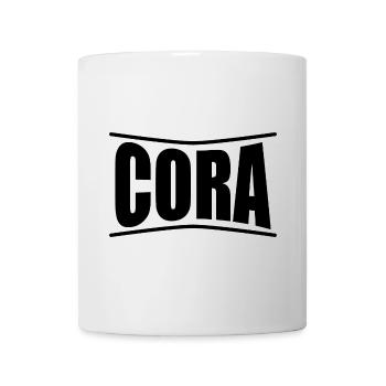 Cora T-Shirt Geschenkidee - Tasse - Weiß - Vorne