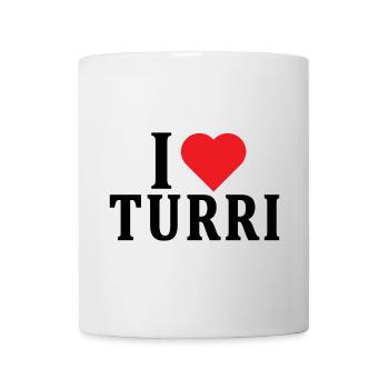 t-shirt Io amo Turri t-shirt Sardegna - Mug - white - Front