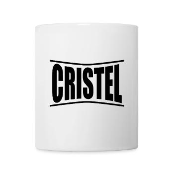 Idée cadeau t-shirt Cristel - Mug blanc - blanc - Devant