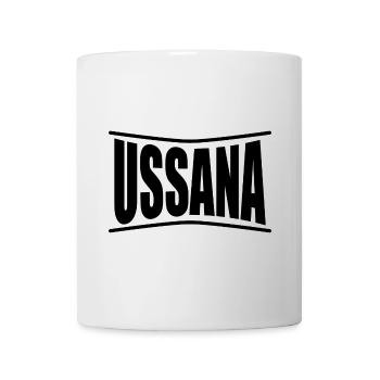 t-shirt Ussana t-shirt Sardinia gift idea - Mug - white - Front