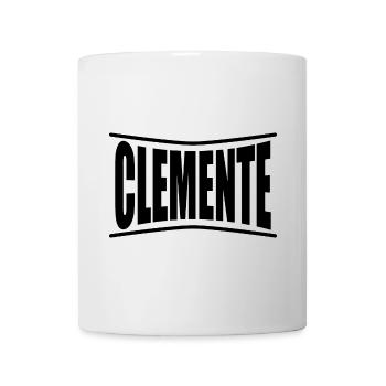 Clemente T-Shirt Geschenkidee - Tasse - Weiß - Vorne