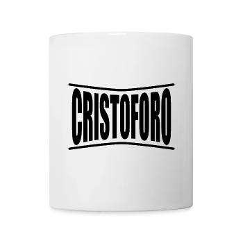 Cristoforo T-Shirt Geschenkidee - Tasse - Weiß - Vorne