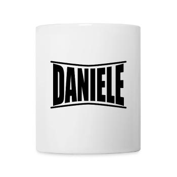 Idée cadeau t-shirt Daniele - Mug blanc - blanc - Devant