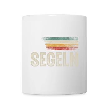 Segeln Segler Segelboot Retro Vintage - Tasse - Weiß - Vorne