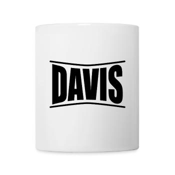 Davis T-Shirt Geschenkidee - Tasse - Weiß - Vorne