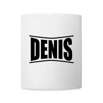 Denis T-Shirt Geschenkidee - Tasse - Weiß - Vorne