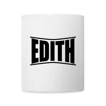 T-Shirt Edith T-Shirt Geschenkidee - Tasse - Weiß - Vorne