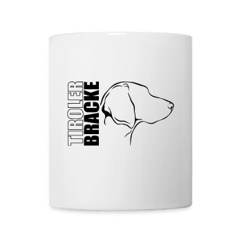 TIROLER BRACKE Profil Hunde Hund Wilsigns - Tasse - Weiß - Vorne